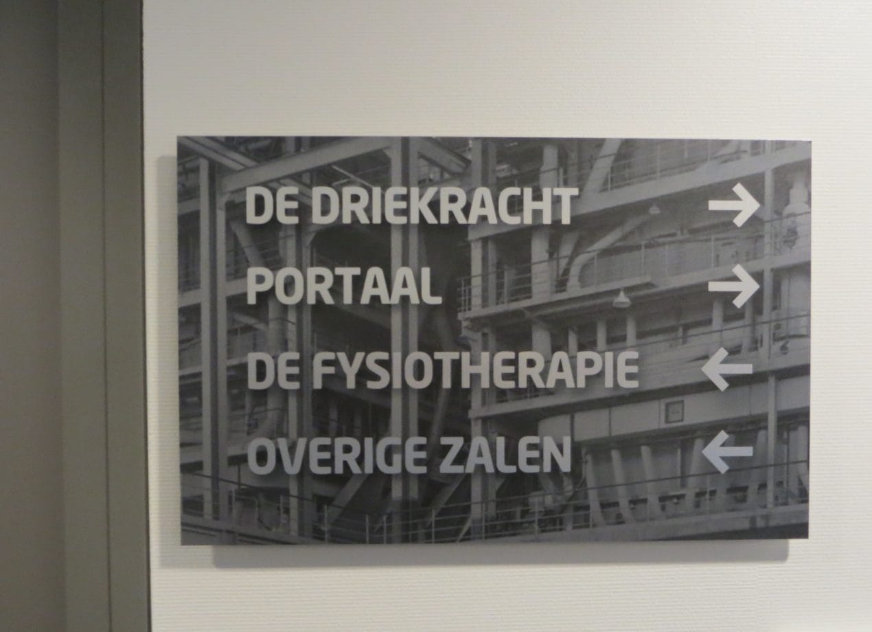 VerheesPlus reclame bewegwijzering