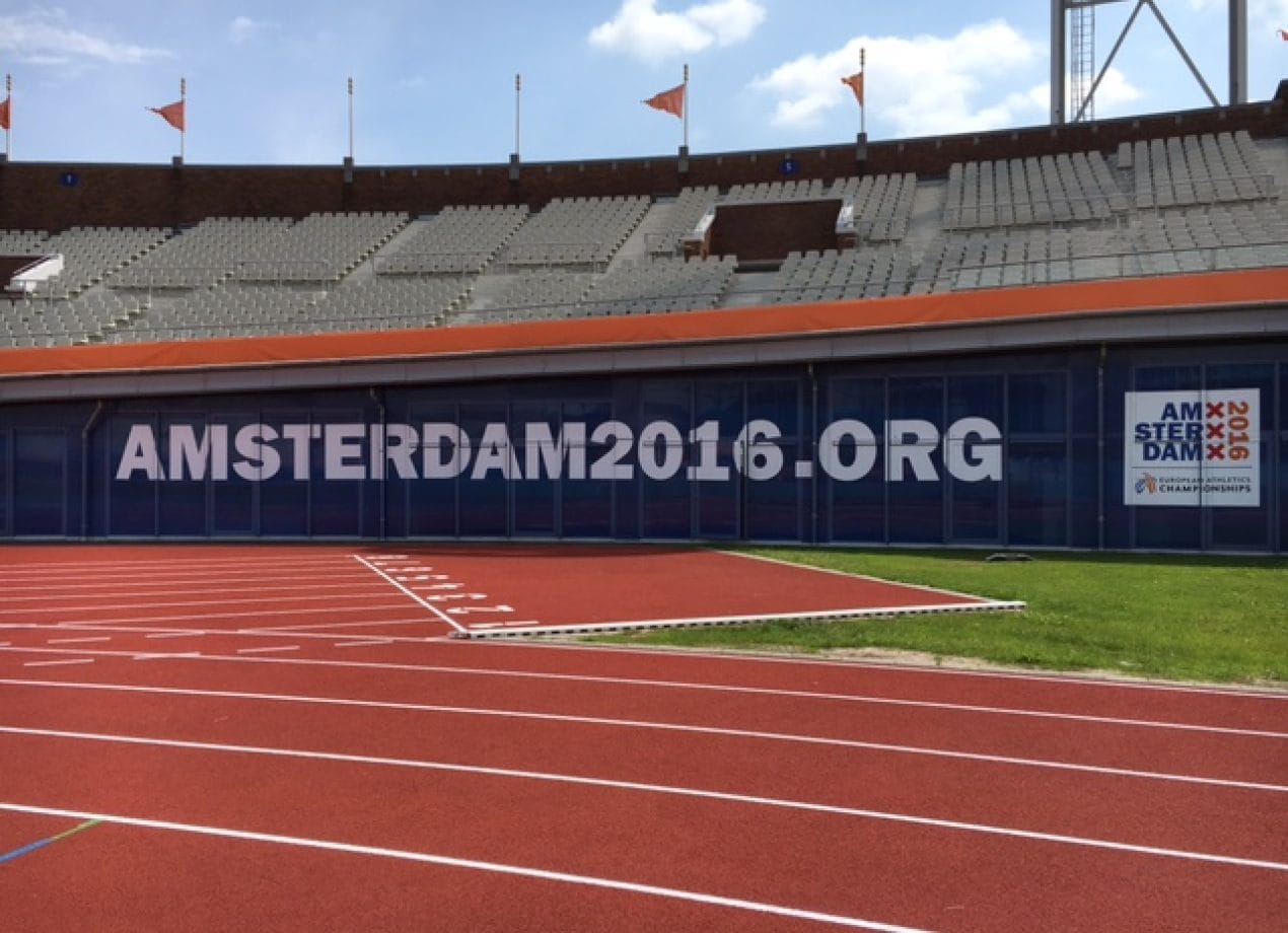 VerheesPlus reclame EK atletiek