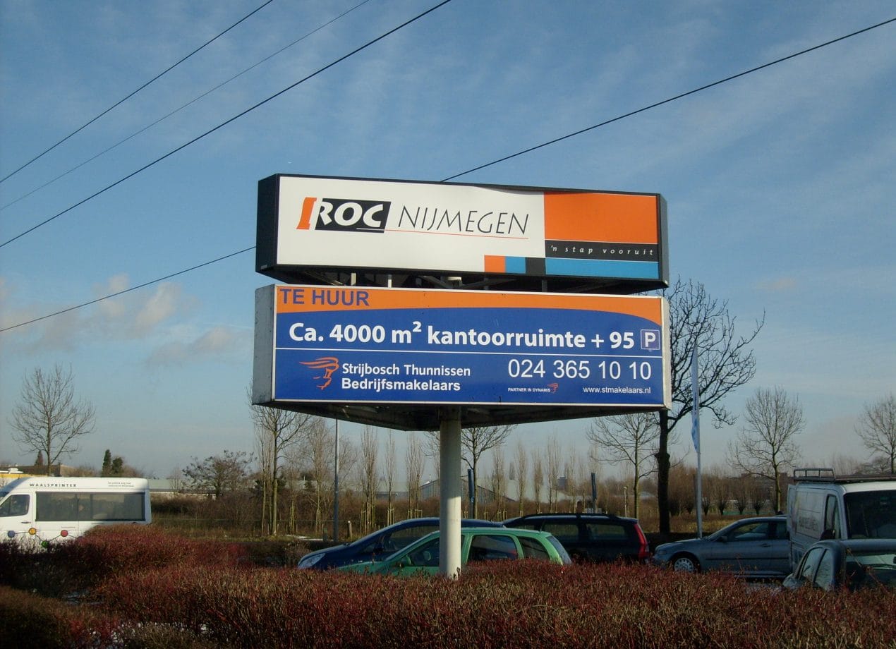 VerheesPlus reclame lichtbakken