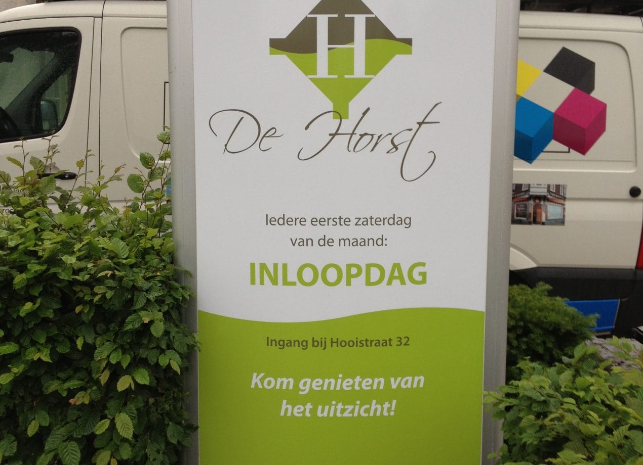 VerheesPlus reclame reclamezuil