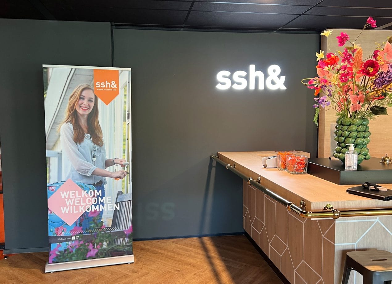 VerheesPlus reclame roll up banner