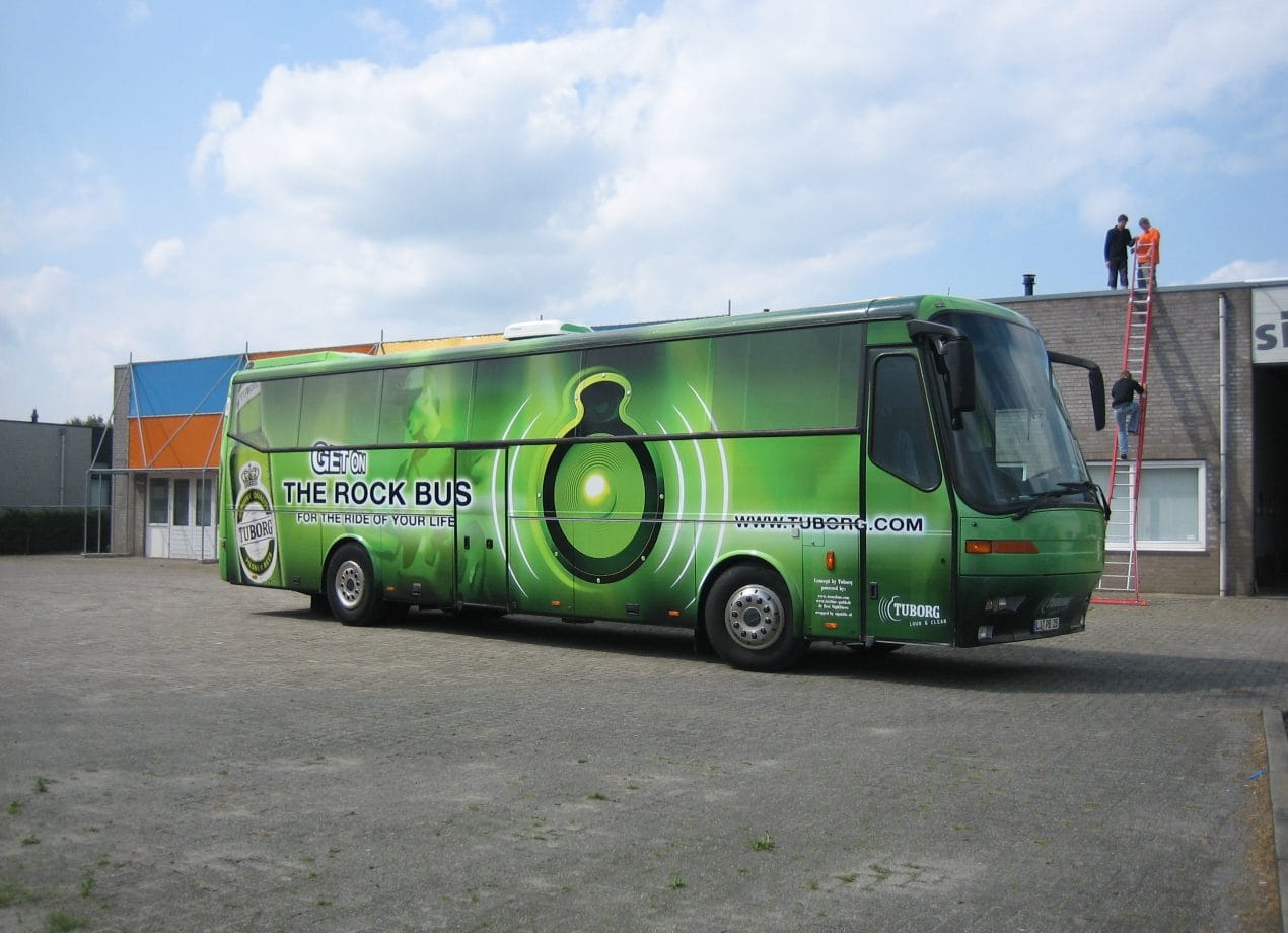 VerheesPlus reclame bus