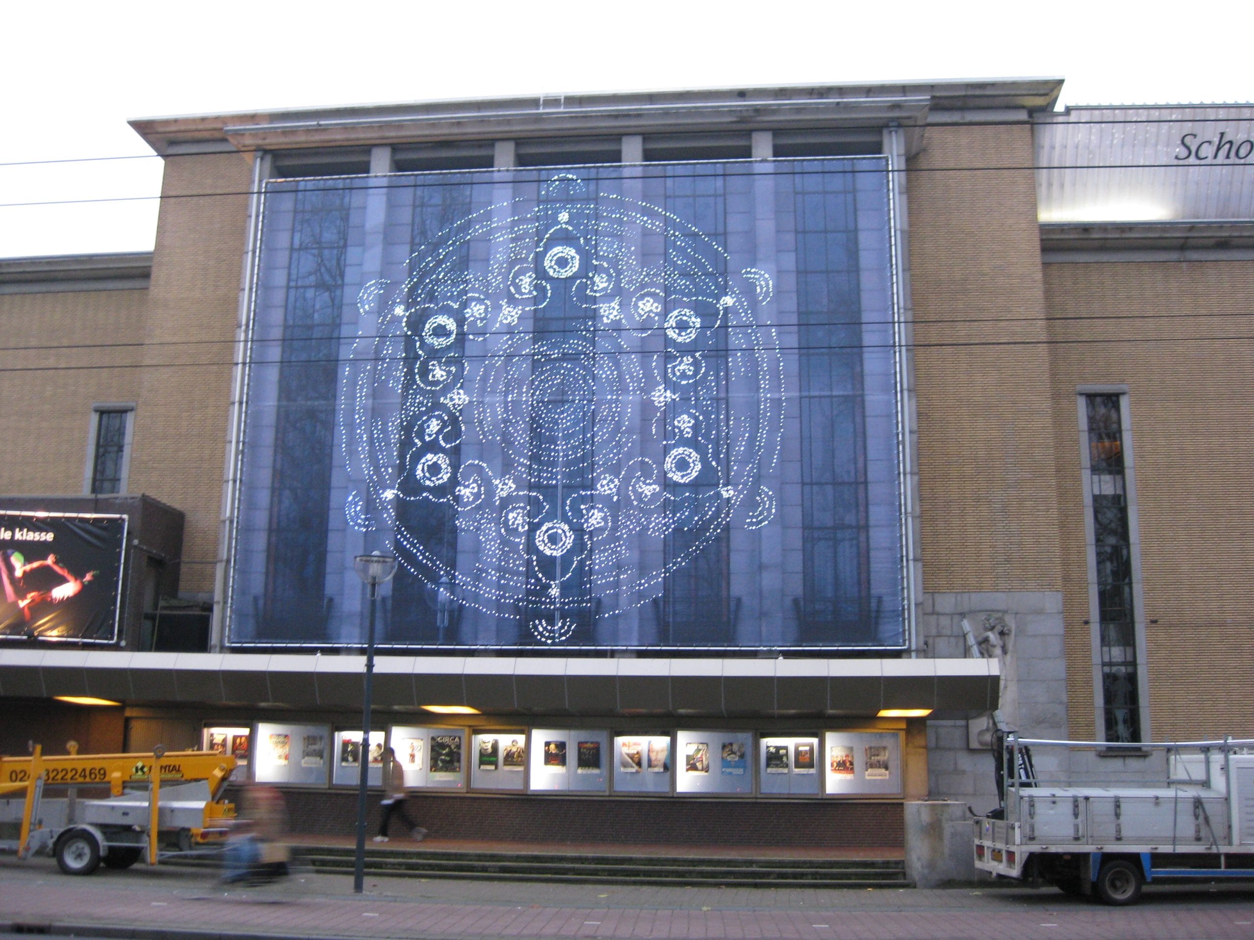 VerheesPlus reclame verlichte textiel