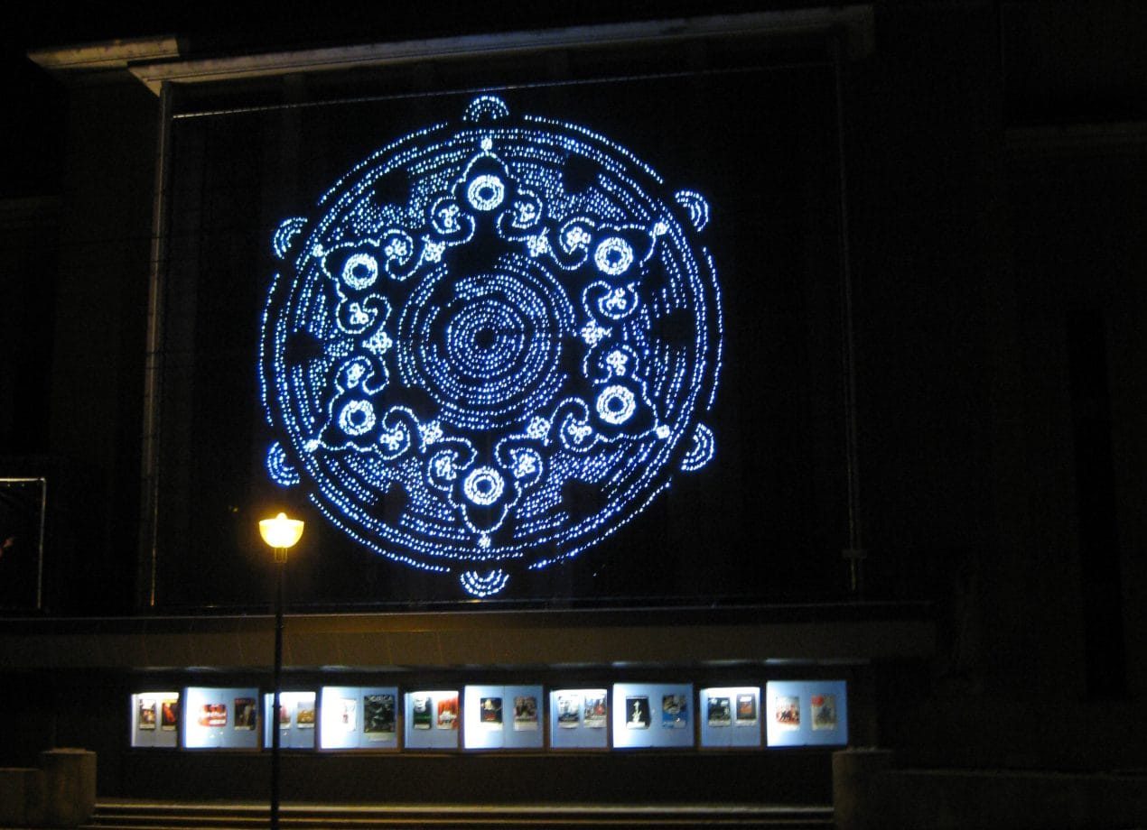 VerheesPlus reclame verlicht textielframe