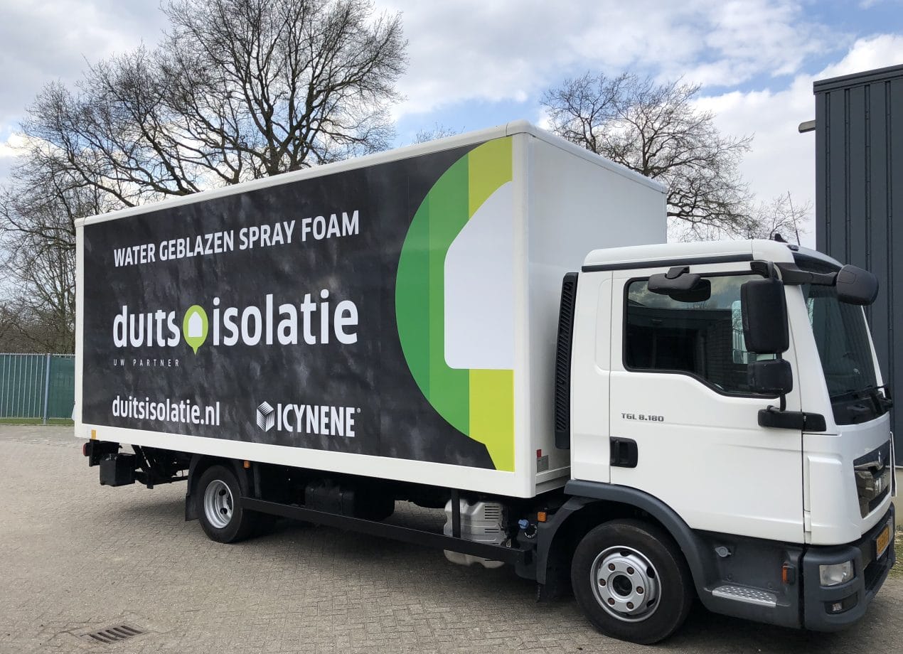 VerheesPlus reclame vrachtwagen