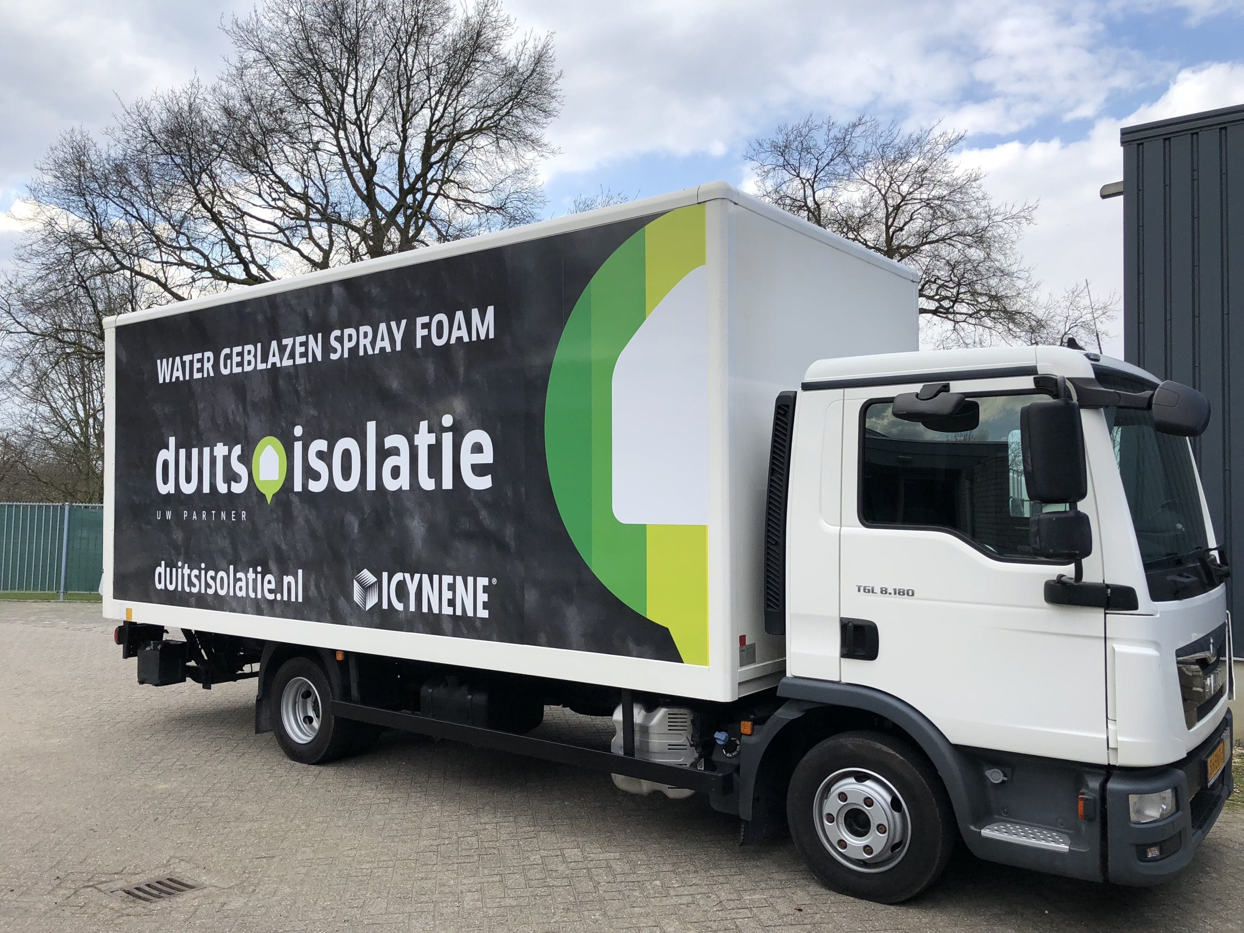 VerheesPlus reclame vrachtwagen